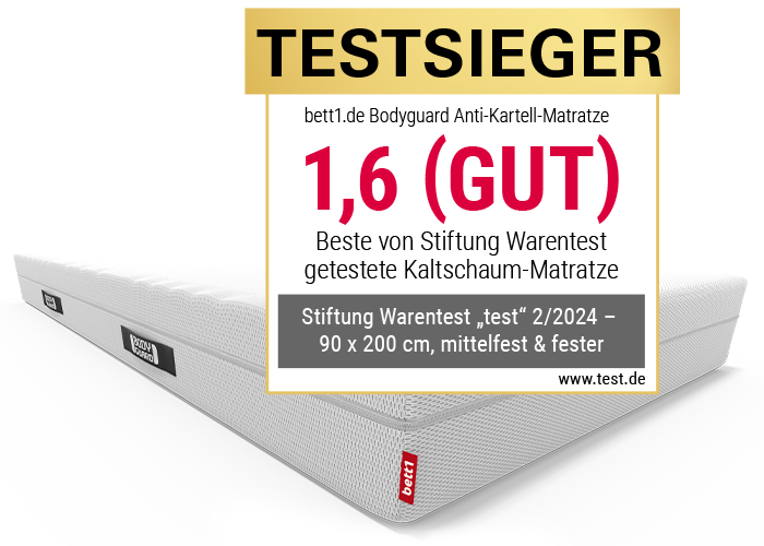 BODYGUARD® Anti-Kartell-Matratze